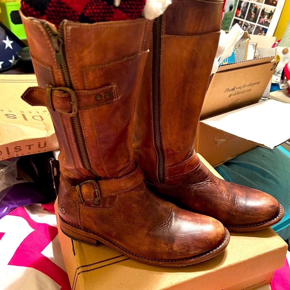 Bedstu GOGO Teal Driftwood Boots Size 10